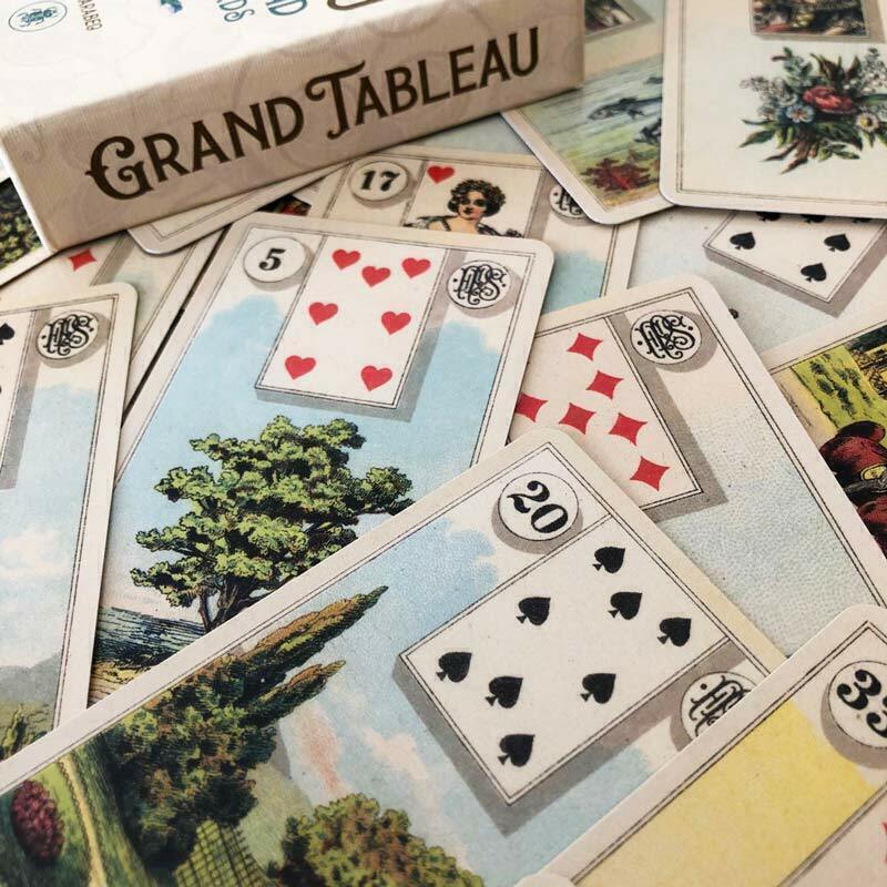 LECTURA GRAN TABLERO  LENORMAND